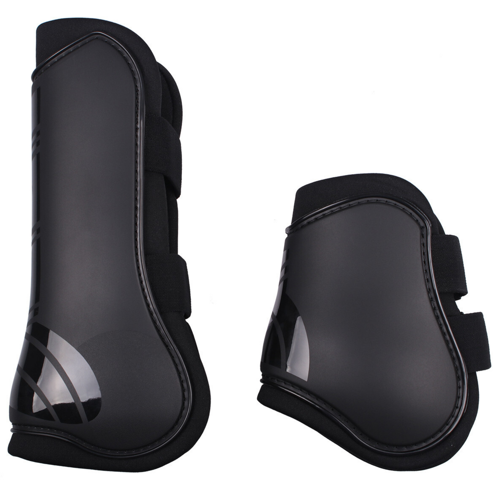 QHP Tendon & Fetlock Boot Set - Black