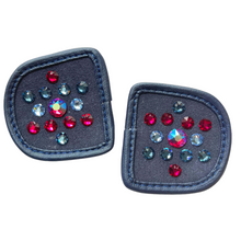 Load image into Gallery viewer, MagicTack Glove Patch - Navy Cherry Swarovski
