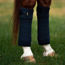 Load image into Gallery viewer, Equestrian Stockholm Bandages - Midnight Blue
