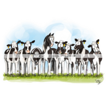 Load image into Gallery viewer, Emily Cole Greeting Cards - Cow Pony
