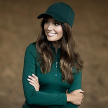 Load image into Gallery viewer, Equestrian Stockholm Cap - Sycamore Green
