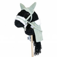 Load image into Gallery viewer, Astrup Hobby Horse Bonnet, Halter &amp; Blanket - Dusty Green
