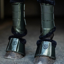 Load image into Gallery viewer, Equestrian Stockholm Overreach Boots - Deep Olivine
