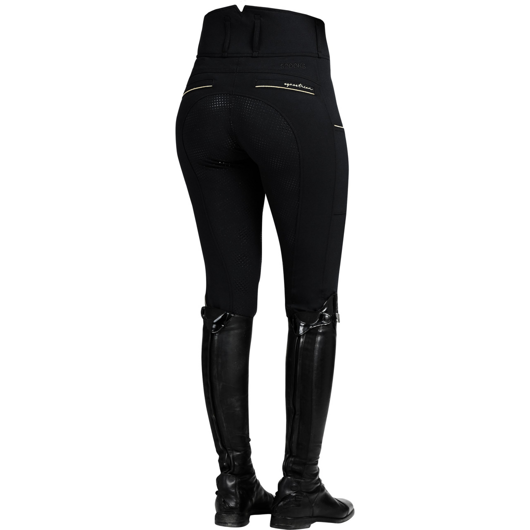 Spooks Annber High Waist Breeches - Black