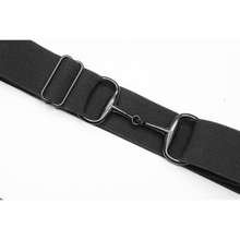 Load image into Gallery viewer, Ellany Snaffle Belt - Black/Anthracite
