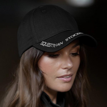 Load image into Gallery viewer, Equestrian Stockholm Cap - Black Raven
