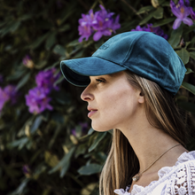 Load image into Gallery viewer, Kentucky Velvet Baseball Cap - Emerald
