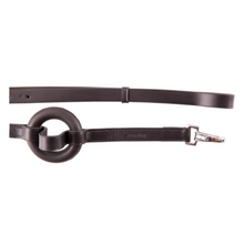 Load image into Gallery viewer, BR Equestrian Leather Side Reins with Rubber Rings
