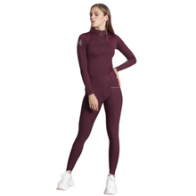 Load image into Gallery viewer, Maximilian Equestrian Long Sleeve Base Layer - Wine
