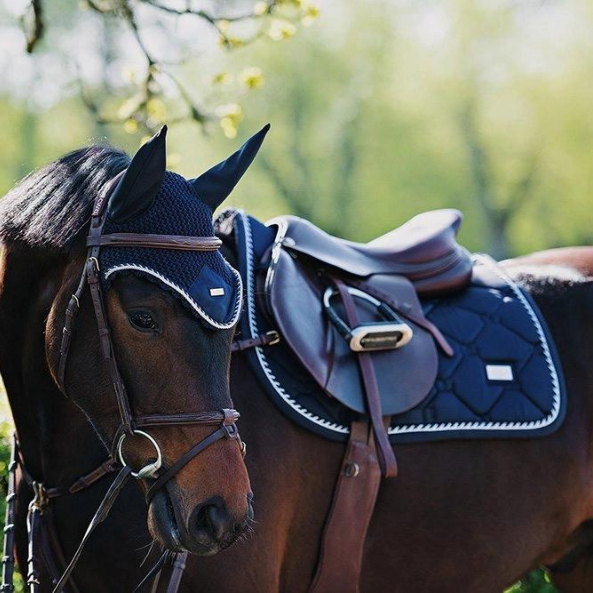 Equestrian Stockholm Jump Pad - Midnight Blue