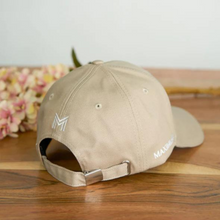Load image into Gallery viewer, Maximilian Equestrian Cap - Beige/White

