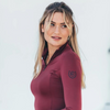 Equestrian Stockholm UV Protection Long Sleeve Top - Bordeaux