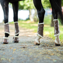 Load image into Gallery viewer, Equestrian Stockholm Overreach Boots - Champagne
