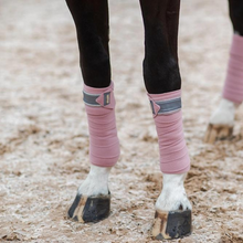 Load image into Gallery viewer, Equestrian Stockholm Bandages - Pink Crystal

