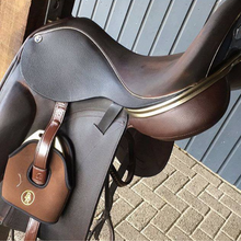 Load image into Gallery viewer, BR Equestrian Stirrup Covers - Brown
