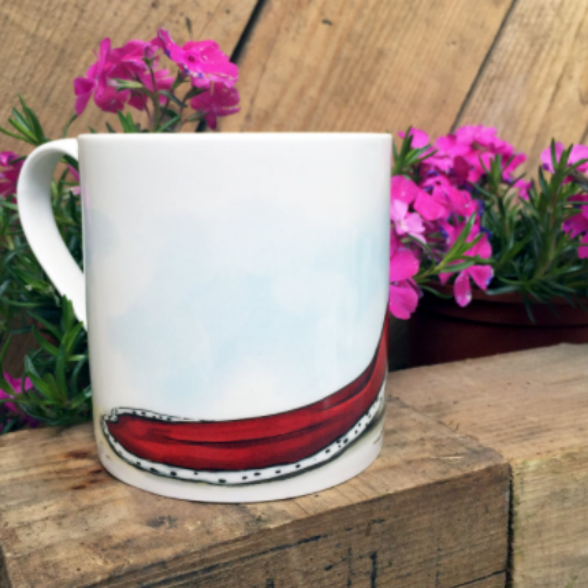 Emily Cole Fine Bone China Mugs - Yard Royalty