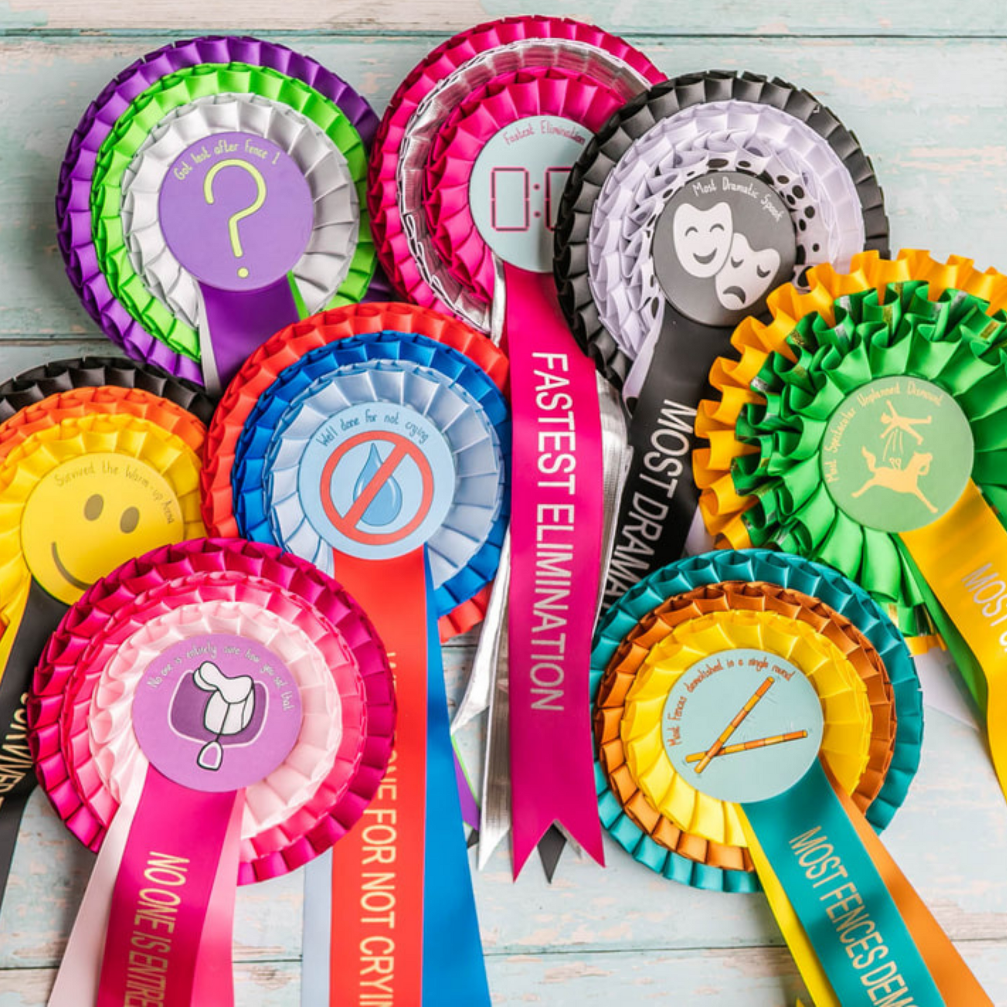 Emily Cole Alternative Rosettes - Unplanned Dismount