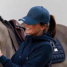 Load image into Gallery viewer, Equestrian Stockholm Cap - Clean Blue Meadow
