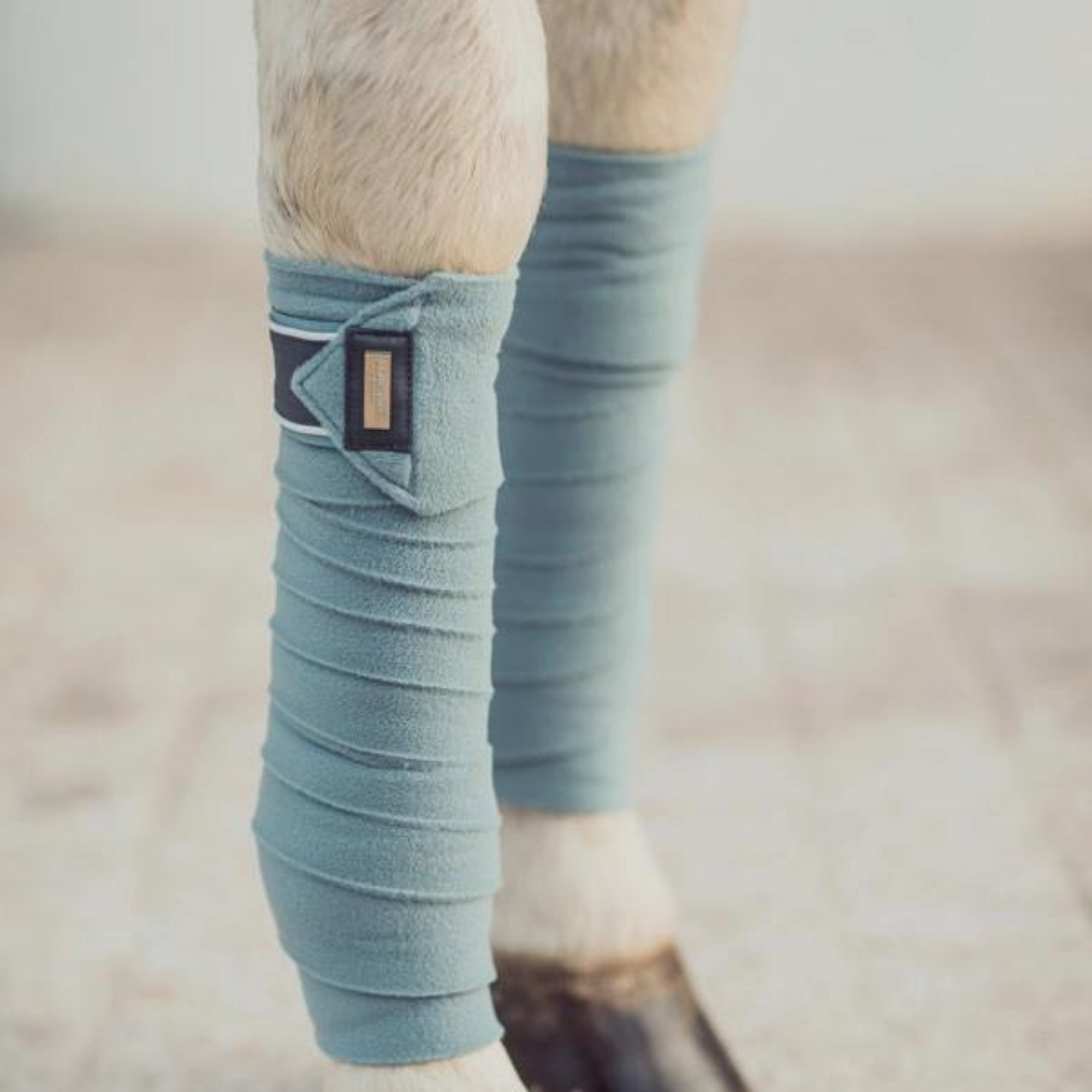 Equestrian Stockholm Bandages - Steel Blue