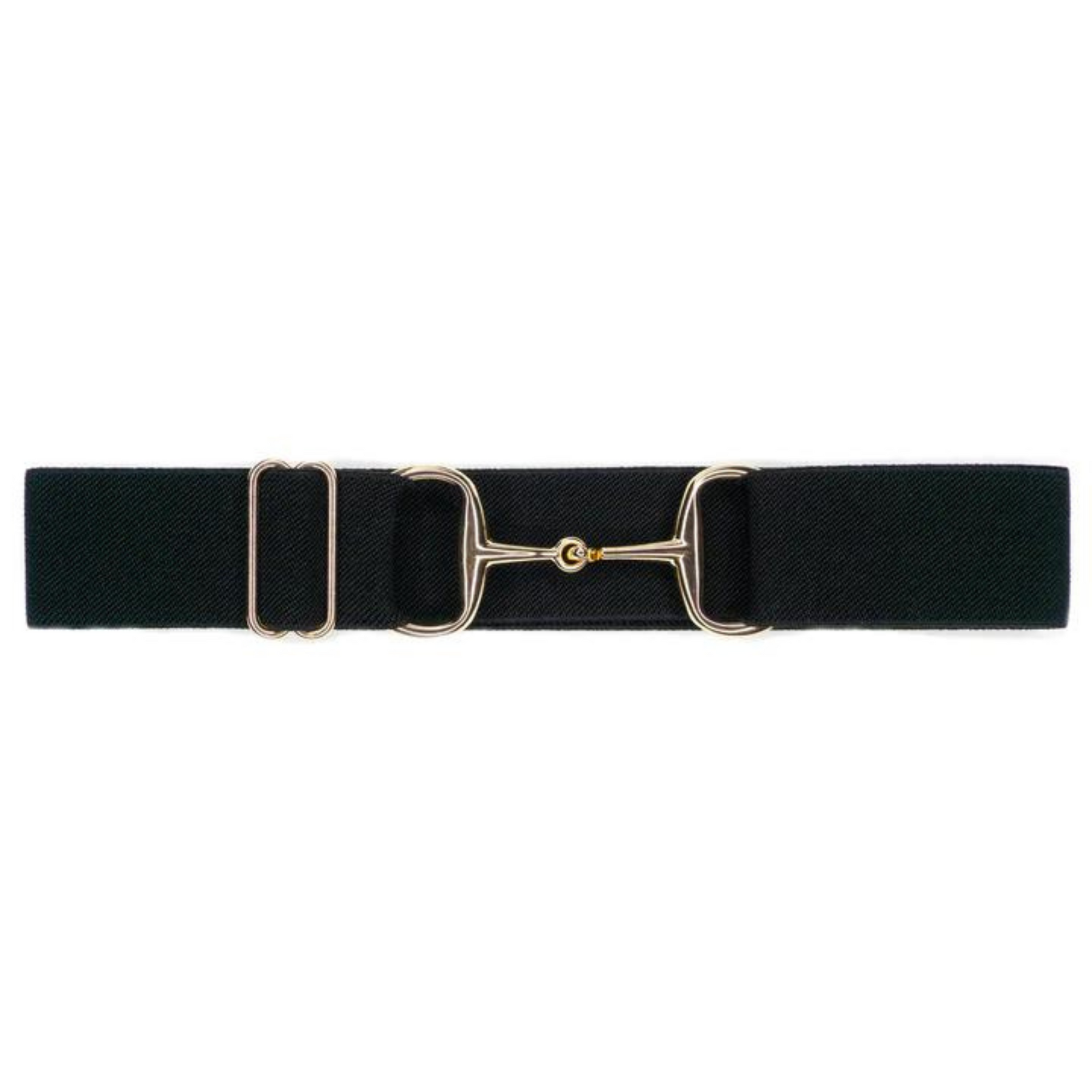 Ellany Snaffle Belt - Black/Gold