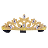 QHP Browband Crown - Gold