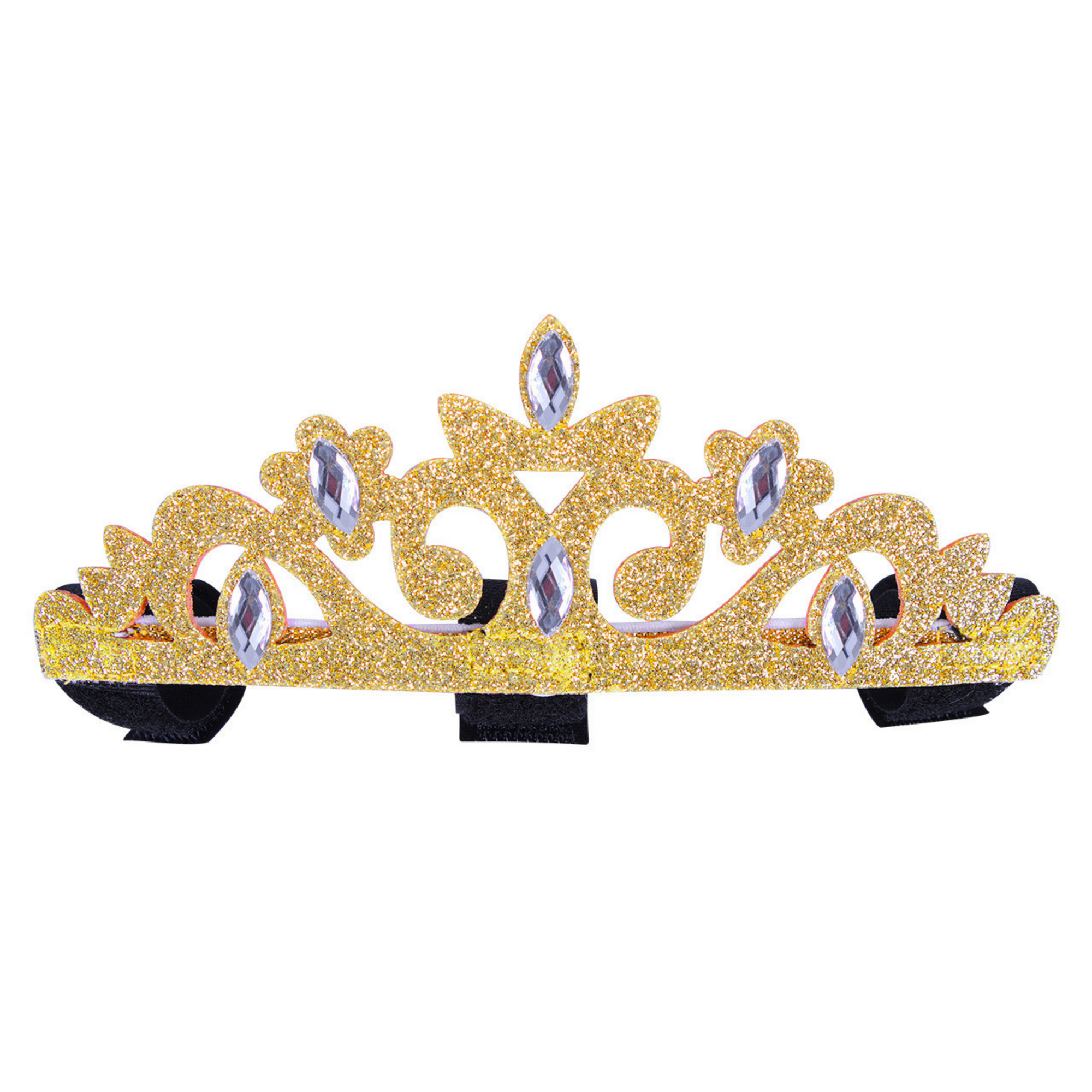 QHP Browband Crown - Gold
