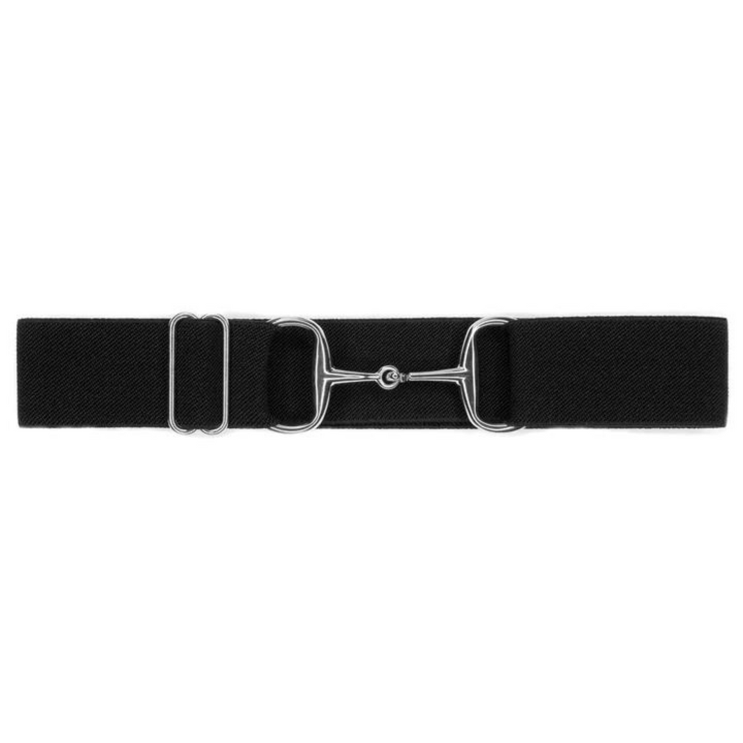 Ellany Snaffle Belt - Black/Silver
