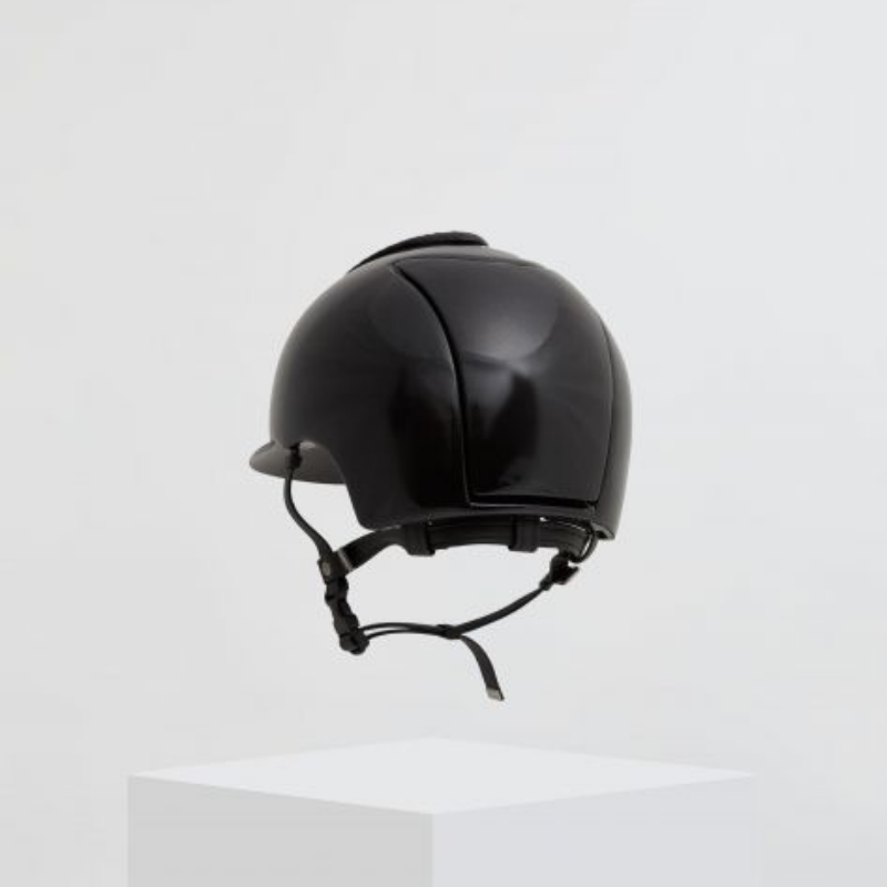 KEP Cromo Metal Diamond Black Helmet - Ostrich Black Top