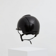 Load image into Gallery viewer, Kingsley x KEP Cromo Metal Diamond Black Helmet - Ostrich Black Top
