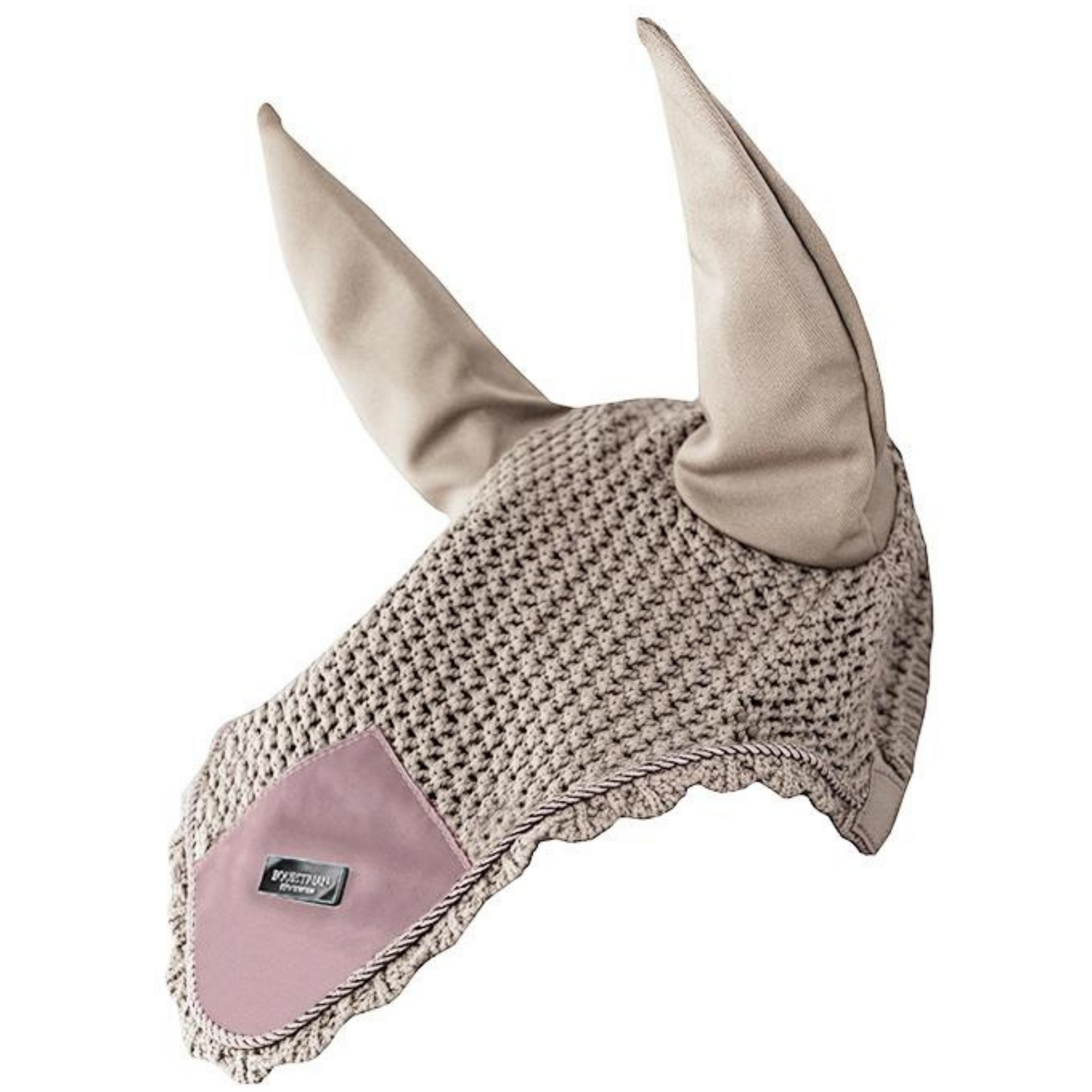 Equestrian Stockholm Ear Bonnet - Desert Rose