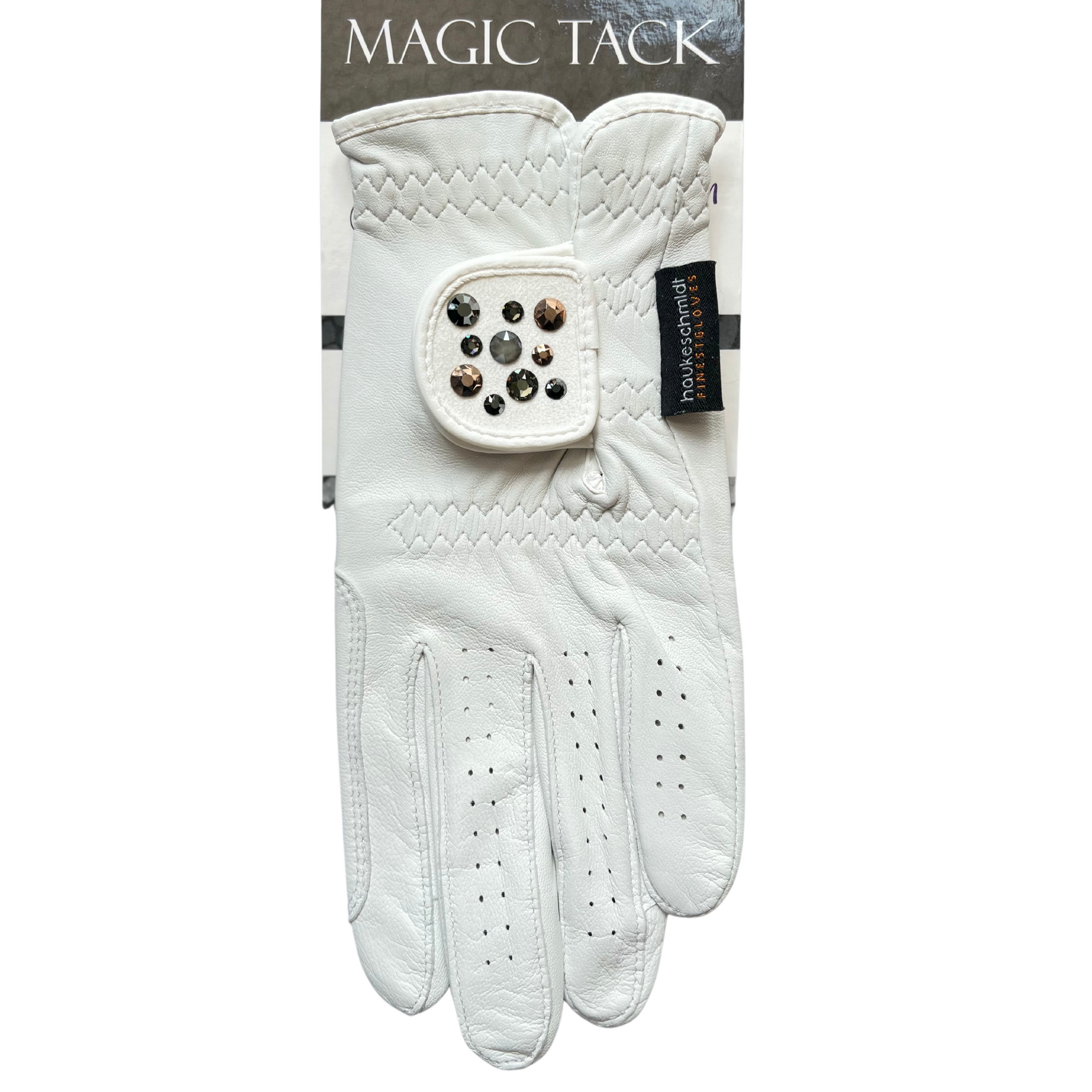 MagicTack Glove Patch -  White Gold Swarovski