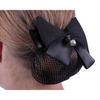 QHP Grace Hair Bow - Black
