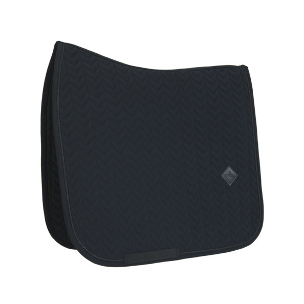 Kentucky Herringbone Quilt Dressage Pad - Black