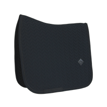 Load image into Gallery viewer, Kentucky Herringbone Quilt Dressage Saddle Pad - Black
