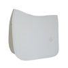 Kentucky Herringbone Quilt Dressage Pad - White