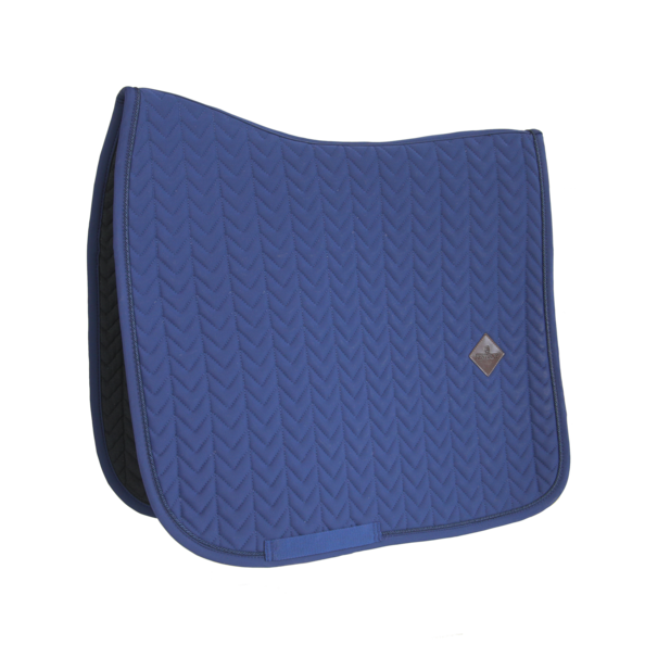 Kentucky Herringbone Quilt Dressage Pad - Navy
