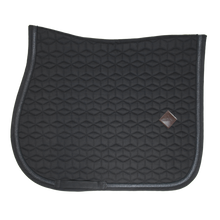 Load image into Gallery viewer, Kentucky Glitter Band Jump Saddle Pad - Black
