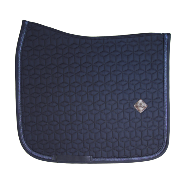 Kentucky Glitter Band Dressage Pad - Navy