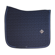 Load image into Gallery viewer, Kentucky Glitter Band Dressage Saddle Pad - Navy
