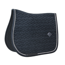 Load image into Gallery viewer, Kentucky Velvet Jump Saddle Pads - Black
