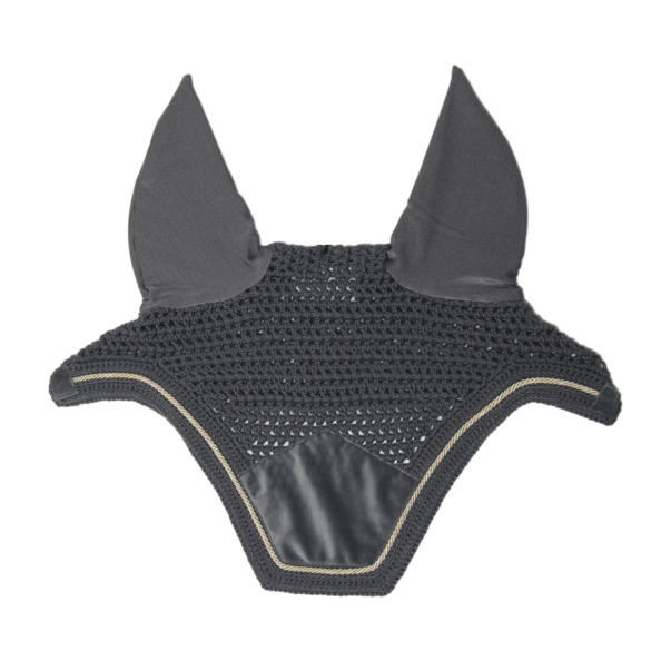 Kentucky Velvet Ear Bonnets - Grey