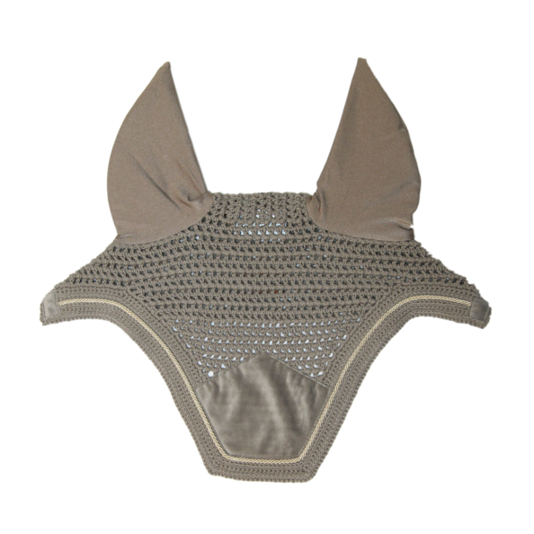Kentucky Velvet Ear Bonnets - Beige