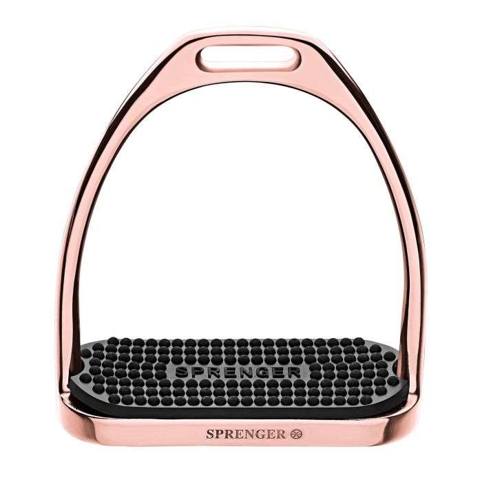 Sprenger Fillis Stirrups - Rose Gold
