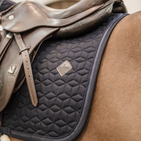 Kentucky Glitter Band Dressage Pad - Navy