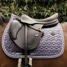 Load image into Gallery viewer, Kentucky Velvet Jump Saddle Pads - Purple
