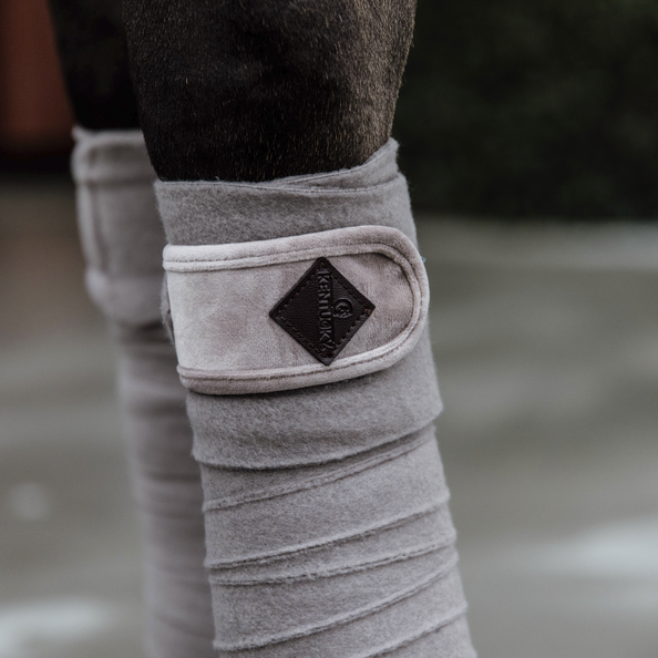 Kentucky Velvet Polar Fleece Bandages - Beige