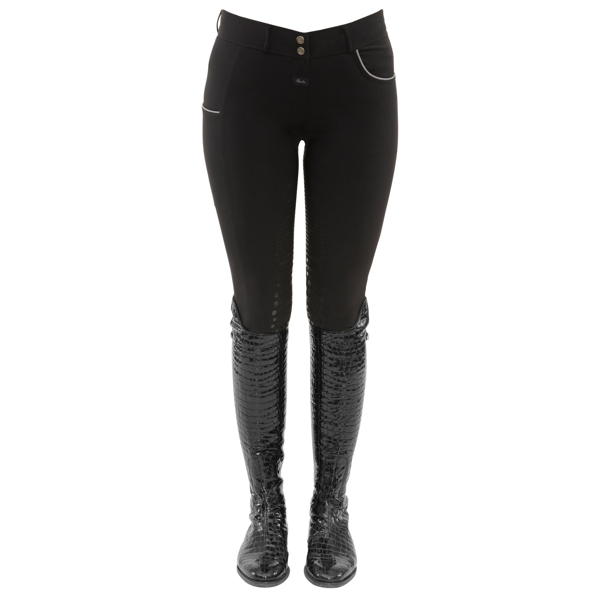 Spooks Abbie Light Breeches - Black
