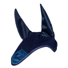 Load image into Gallery viewer, Equestrian Stockholm Ear Bonnet - Blue Meadow
