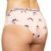 Derriere Equestrian Performance Padded Panty - Logo