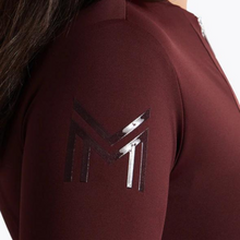 Load image into Gallery viewer, Maximilian Equestrian Long Sleeve Base Layer - Burgundy
